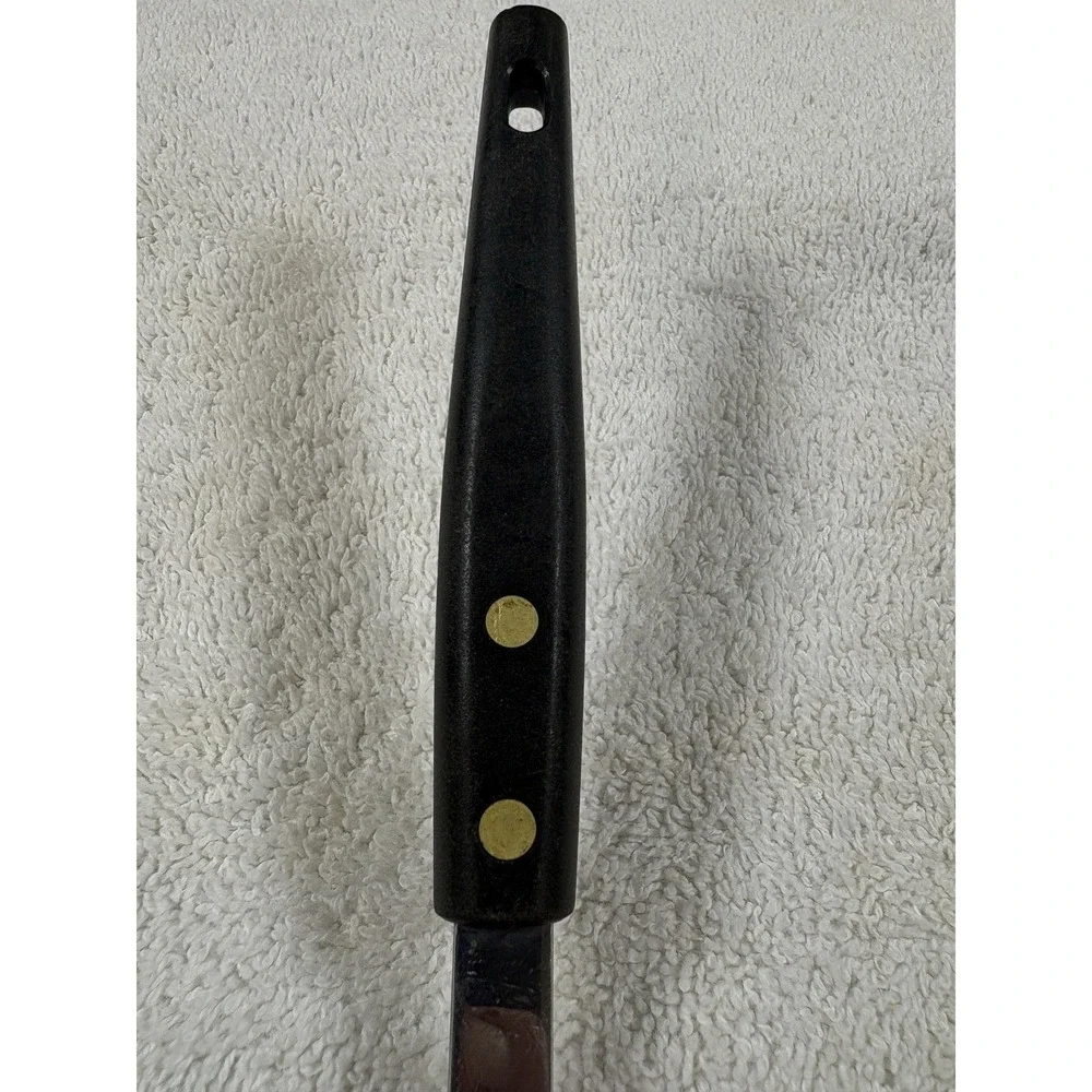 Wide USA Stainless Steel Metal Spatula With Heat Resistant Handle (267)